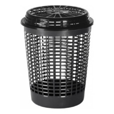 Cesto de Roupa Redondo 60Lts Preto Eco Nature - Jaguar